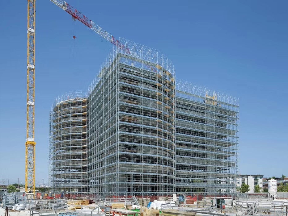 盤扣式腳手架租賃價格比扣件式鋼管腳手架貴！